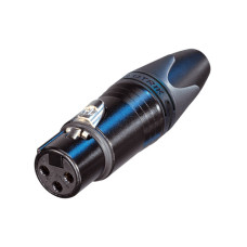 Neutrik NC3FXX-B Female XLR Connector